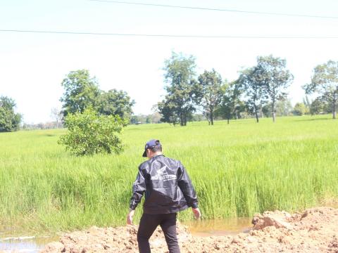 20 กันยายน 2566 ลงพื้นที่บ้านกอกเพื่อสำรวจถนน