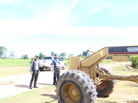 20 กันยายน 2566 ลงพื้นที่บ้านกอกเพื่อสำรวจถนน