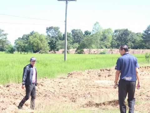 20 กันยายน 2566 ลงพื้นที่บ้านกอกเพื่อสำรวจถนน