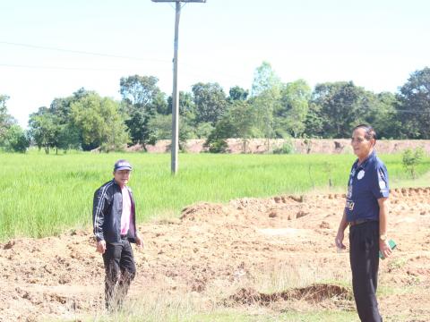 20 กันยายน 2566 ลงพื้นที่บ้านกอกเพื่อสำรวจถนน