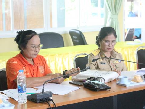 28 กันยายน 2566 ประชุมเพื่อติดตามความก้าวหน้าของกองทุนฯ