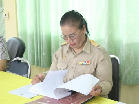 28 กันยายน 2566 ประชุมเพื่อติดตามความก้าวหน้าของกองทุนฯ