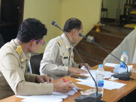 28 กันยายน 2566 ประชุมเพื่อติดตามความก้าวหน้าของกองทุนฯ