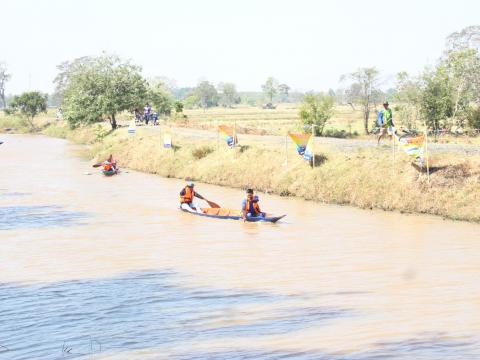 28 พฤศจิกายน 2566 งานแข่งขันเรือ 2 ฝีพาย