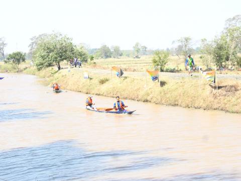 28 พฤศจิกายน 2566 งานแข่งขันเรือ 2 ฝีพาย