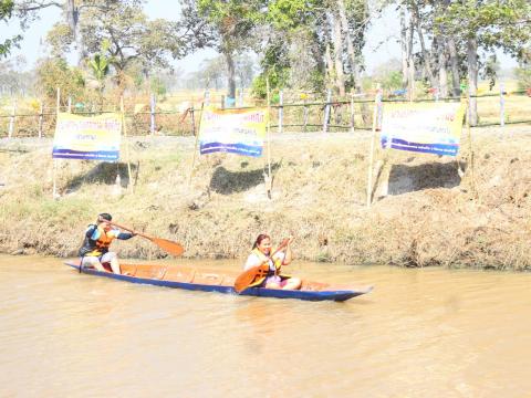 28 พฤศจิกายน 2566 งานแข่งขันเรือ 2 ฝีพาย