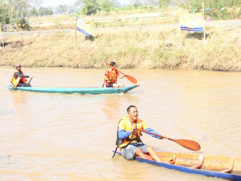 28 พฤศจิกายน 2566 งานแข่งขันเรือ 2 ฝีพาย
