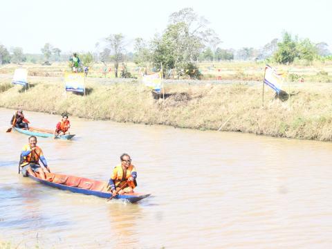 28 พฤศจิกายน 2566 งานแข่งขันเรือ 2 ฝีพาย
