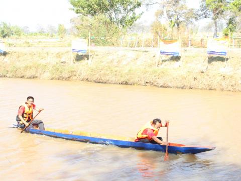 28 พฤศจิกายน 2566 งานแข่งขันเรือ 2 ฝีพาย
