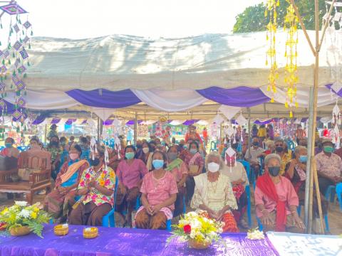 โครงการจัดงานประเพณีวันสงกรานต์และวันผู้สูงอายุ ประจำปี 2565