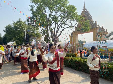 โครงการจัดงานประเพณีวันสงกรานต์และวันผู้สูงอายุ ประจำปี 2565