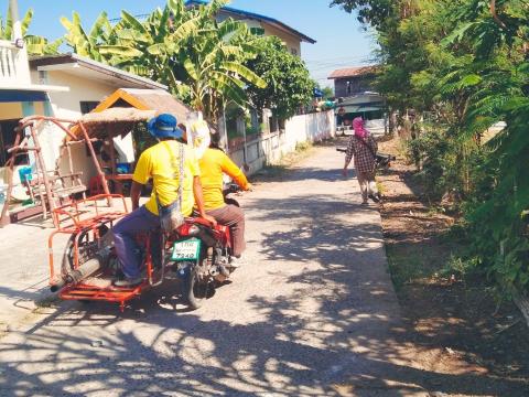 11 ธันวาคม 2566 ออกฉีดพ่นสารเคมีกำจัดยุงลาย