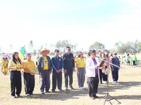 27 ธันวาคม 2566 ร่วมพิธีเปิดการแข่งขันกีฬาสี