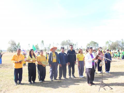 27 ธันวาคม 2566 ร่วมพิธีเปิดการแข่งขันกีฬาสี