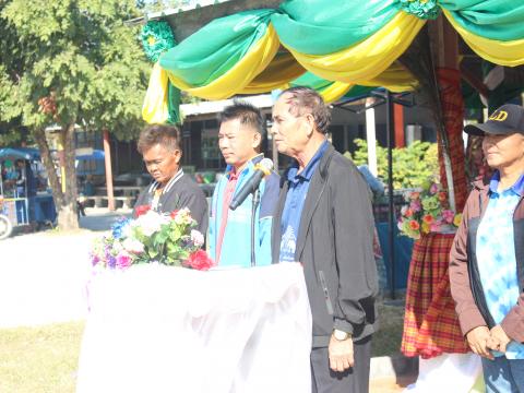 27 ธันวาคม 2566 ร่วมพิธีเปิดการแข่งขันกีฬาสี