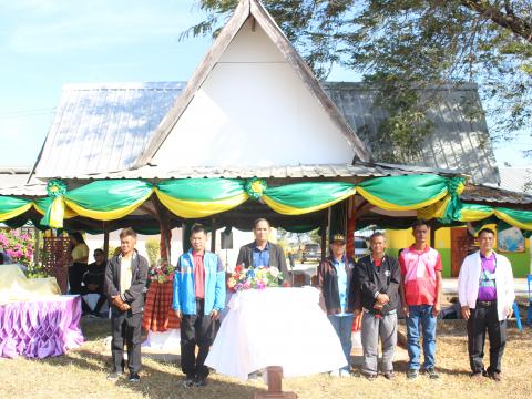 27 ธันวาคม 2566 ร่วมพิธีเปิดการแข่งขันกีฬาสี