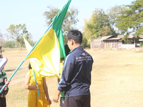 27 ธันวาคม 2566 ร่วมพิธีเปิดการแข่งขันกีฬาสี