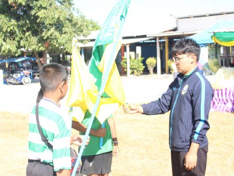 27 ธันวาคม 2566 ร่วมพิธีเปิดการแข่งขันกีฬาสี