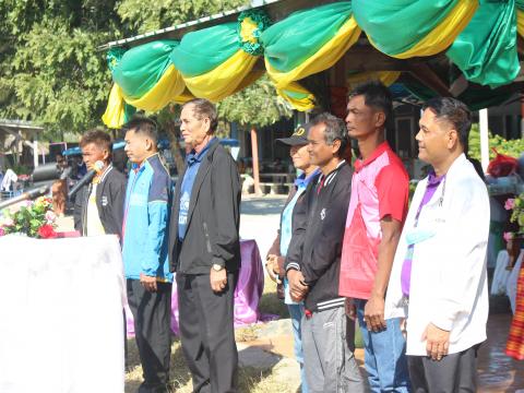 27 ธันวาคม 2566 ร่วมพิธีเปิดการแข่งขันกีฬาสี