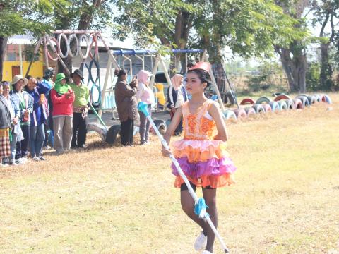 27 ธันวาคม 2566 ร่วมพิธีเปิดการแข่งขันกีฬาสี