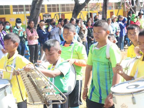 27 ธันวาคม 2566 ร่วมพิธีเปิดการแข่งขันกีฬาสี