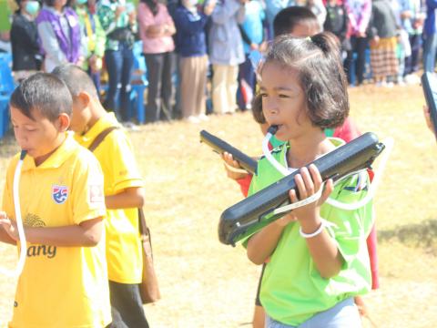 27 ธันวาคม 2566 ร่วมพิธีเปิดการแข่งขันกีฬาสี