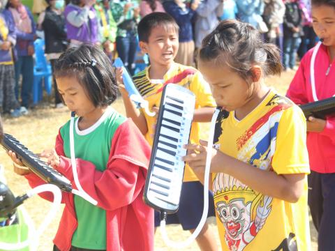 27 ธันวาคม 2566 ร่วมพิธีเปิดการแข่งขันกีฬาสี