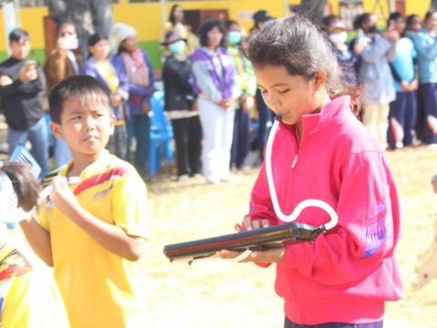 27 ธันวาคม 2566 ร่วมพิธีเปิดการแข่งขันกีฬาสี