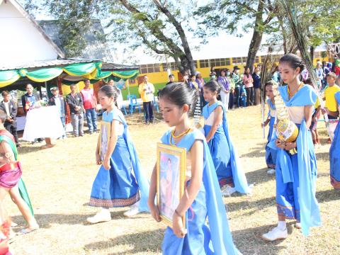 27 ธันวาคม 2566 ร่วมพิธีเปิดการแข่งขันกีฬาสี