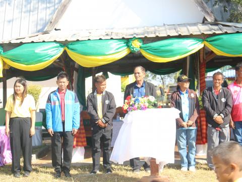 27 ธันวาคม 2566 ร่วมพิธีเปิดการแข่งขันกีฬาสี