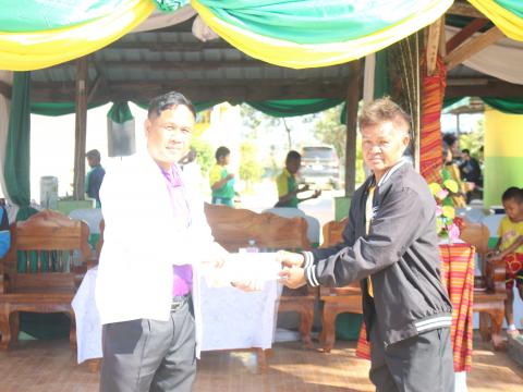 27 ธันวาคม 2566 ร่วมพิธีเปิดการแข่งขันกีฬาสี