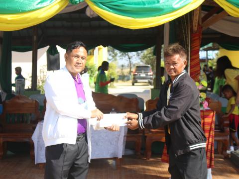 27 ธันวาคม 2566 ร่วมพิธีเปิดการแข่งขันกีฬาสี