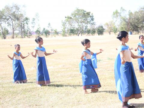 27 ธันวาคม 2566 ร่วมพิธีเปิดการแข่งขันกีฬาสี