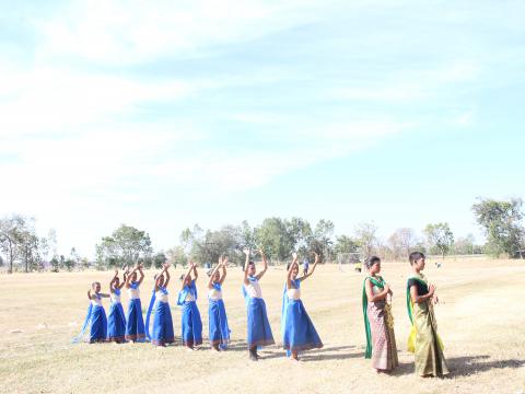 27 ธันวาคม 2566 ร่วมพิธีเปิดการแข่งขันกีฬาสี