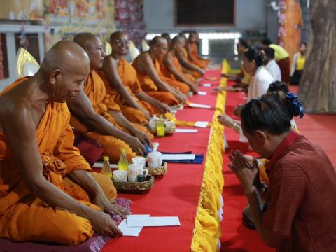 28 มีนาคม 2567 พิธีเจริญพุทธมนต์เฉลิมพระเกียรติถวายพระพรชัยมงคล