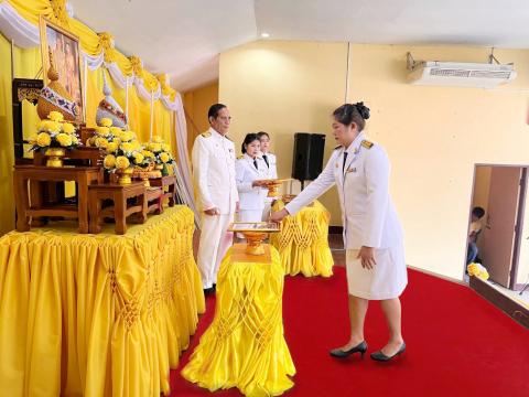 30 พฤษภาคม 2567 พิธีรับพระราชทานพระบรมฉายาลักษณ์ฯ