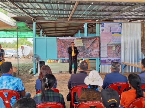 6 มิถุนายน 2567 ต้อนรับคณะจากกรมทรัพยากรน้ำที่ 5