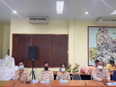 2 พฤษภาคม 2565 ต้อนรับท่านปลัดและนักวิเคราะห์