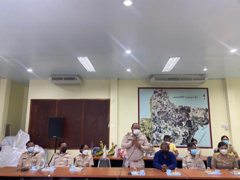 2 พฤษภาคม 2565 ต้อนรับท่านปลัดและนักวิเคราะห์