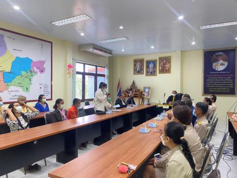 2 พฤษภาคม 2565 ต้อนรับท่านปลัดและนักวิเคราะห์