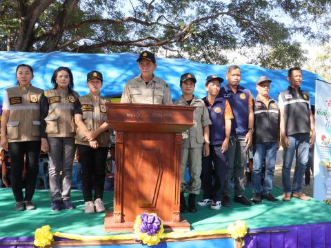 พิธีเปิดจุดบริการประชาชน ประจำปี 2568