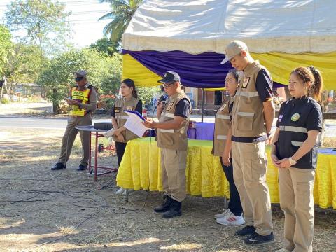 พิธีเปิดจุดบริการประชาชน ประจำปี 2568