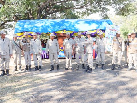 พิธีเปิดจุดบริการประชาชน ประจำปี 2568