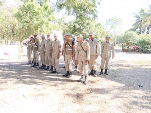 พิธีเปิดจุดบริการประชาชน ประจำปี 2568