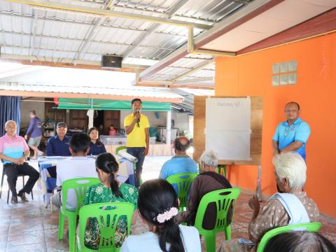 ประชุมประชาคมหมู่บ้าน ภายในพื้นที่องค์การบริหารส่วนตำบลทุ่งวัง