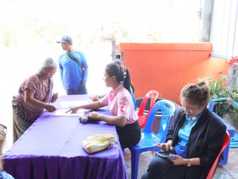 ประชุมประชาคมหมู่บ้าน ภายในพื้นที่องค์การบริหารส่วนตำบลทุ่งวัง