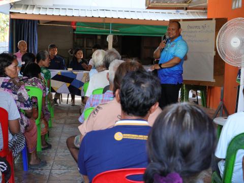 ประชุมประชาคมหมู่บ้าน ภายในพื้นที่องค์การบริหารส่วนตำบลทุ่งวัง