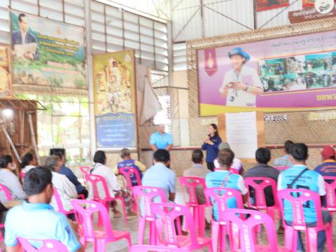 ประชุมประชาคมหมู่บ้าน ภายในพื้นที่องค์การบริหารส่วนตำบลทุ่งวัง