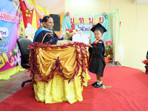 พิธีมอบวุฒิบัตรบัณฑิตน้อย ประจำปี พ.ศ.2568