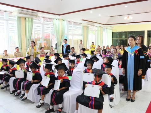 พิธีมอบวุฒิบัตรบัณฑิตน้อย ประจำปี พ.ศ.2568